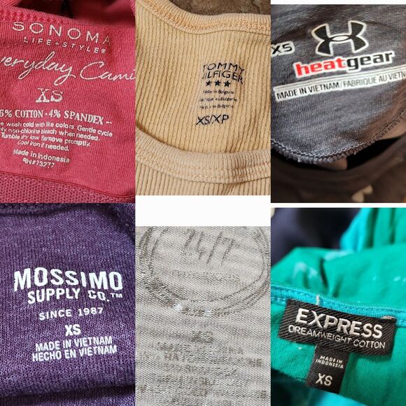 Women’s XS Tops Bundle | Summer Staples | 6 Casual Pieces - Picture 2 of 7